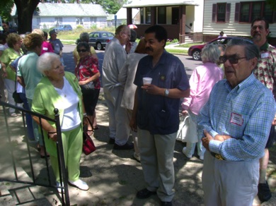 Mr. Willia Cambell (Core City Neighborhoods) welcoming in front of the convent.jpg Mr. Willia Cambell (Core City Neighborhoods) welcoming in front of the convent.jpg